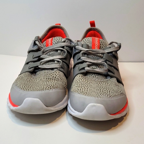 Reebok SubLite Women's size 7 Running Shoe 1Y3501 Gray White Pink Corral - Picture 3 of 9